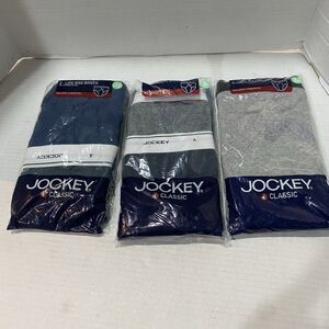 Jockey Classic Low Rise Men's Briefs 2 Pack 2004 Size 34 Lot Of 3 NIP